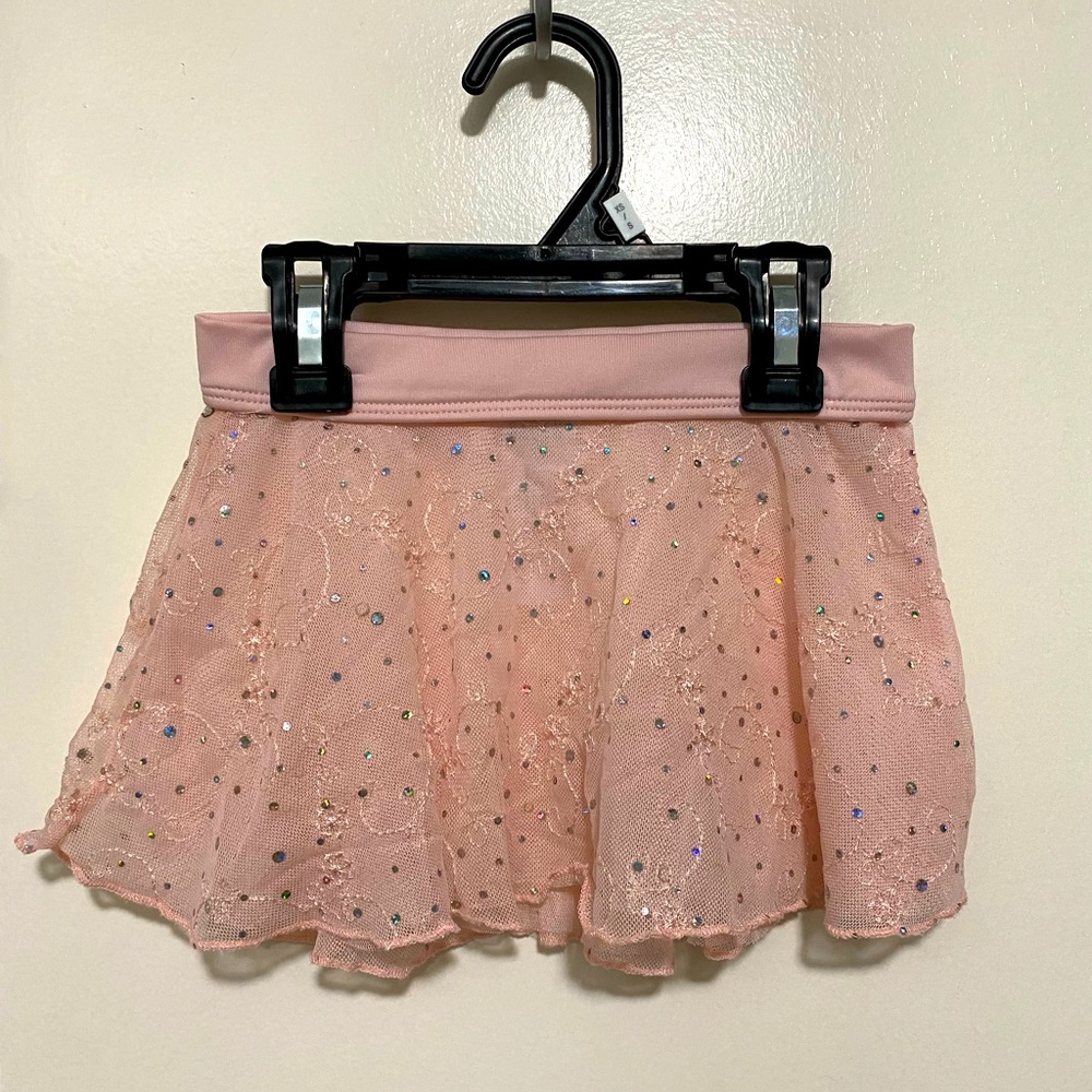 Bloch girls sequined ballet skirt size 4/6